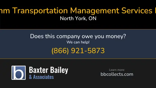 Hanm Transportation Management Services Ltd. hanmtransportation.com 3701 Chesswood Dr Toronto, ON DOT:2235595 MC:547107 MC:462638 1 (416) 787-3213 1 (888) 473-5557