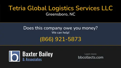 Tetria Global Logistics Services LLC novapath.com 1175 Revolution Mill Dr Greensboro, NC DOT:3501279 MC:1155765 1 (312) 527-6555
