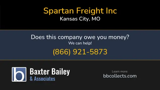Updated Profile & Contacts for Spartan Freight Inc. DOT: 3767202  MC: 1343455.   Located in Kansas City, MO 64106 US. 
