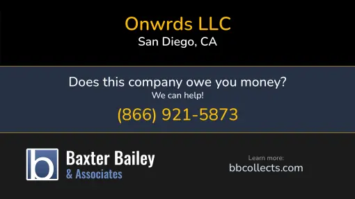 Updated Profile & Contacts for Onwrds LLC. DOT: 3789150  MC: 1359396.   Located in San Diego, CA 92103 US. 