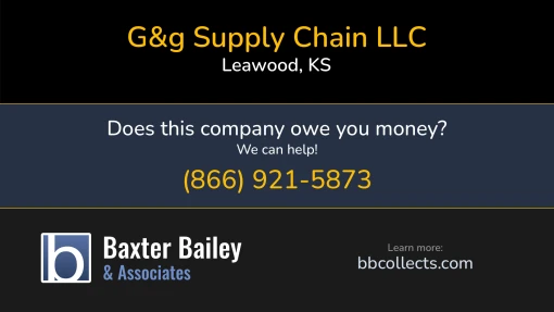 Updated Profile for G&G Supply Chain LLC DOT: 3961070  MC: 1477234.   Located in Leawood, KS 66211 US. 1 (913) 336-43981 (208) 301-90101 (470) 231-4025