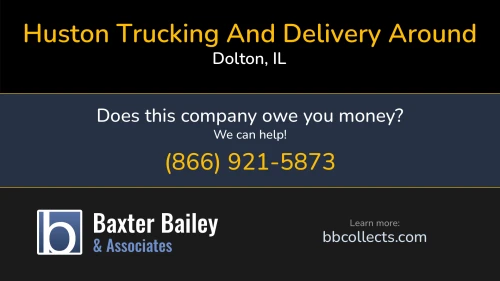 Huston Trucking And Delivery Around 14834 Edbrooke Ave Dolton, IL DOT:4075767 MC:1549431 1 (747) 724-1933 1 (773) 756-5751